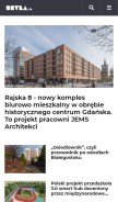 How bryla.pl looks like on a mobile device such as an iPhone.