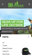 How brysoncityoutdoors.com looks like on a mobile device such as an iPhone.