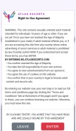 How bs.atlasescorts.com looks like on a mobile device such as an iPhone.