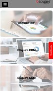 How bsquare.in looks like on a mobile device such as an iPhone.