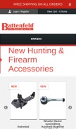 How btibrands.com looks like on a mobile device such as an iPhone.