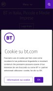 How btitalia.it looks like on a mobile device such as an iPhone.