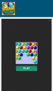 How bubble-shooter.me looks like on a mobile device such as an iPhone.