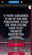 How buckeyextra.com looks like on a mobile device such as an iPhone.