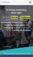 How bucksense.com looks like on a mobile device such as an iPhone.