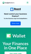 How budgetbakers.com looks like on a mobile device such as an iPhone.