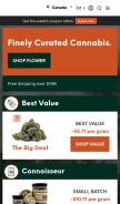 How budmail.com looks like on a mobile device such as an iPhone.