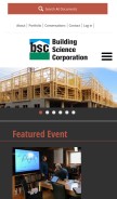 How buildingscience.com looks like on a mobile device such as an iPhone.