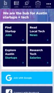 How builtinaustin.com looks like on a mobile device such as an iPhone.