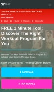 How builtwithscience.com looks like on a mobile device such as an iPhone.
