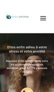 How bulleantistress.com looks like on a mobile device such as an iPhone.