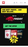 How bullguard.com looks like on a mobile device such as an iPhone.