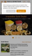 How bullionstar.co.nz looks like on a mobile device such as an iPhone.