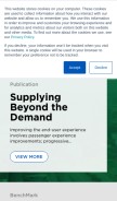 How burnsmcd.com looks like on a mobile device such as an iPhone.