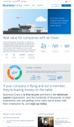 How businessextra.com looks like on a mobile device such as an iPhone.