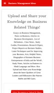 How businessmanagementideas.com looks like on a mobile device such as an iPhone.