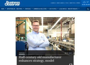 How businessobserverfl.com looks like on a tablet such as an iPad.