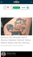 How bustedcoverage.com looks like on a mobile device such as an iPhone.