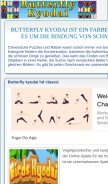 How butterflykyodai.de looks like on a mobile device such as an iPhone.