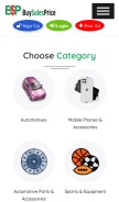 How buysalesprice.com looks like on a mobile device such as an iPhone.