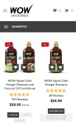 How buywow.com looks like on a mobile device such as an iPhone.
