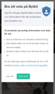 How bytbil.com looks like on a mobile device such as an iPhone.