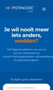 How byte.nl looks like on a mobile device such as an iPhone.