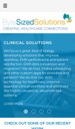 How bytesizedsolutions.com looks like on a mobile device such as an iPhone.