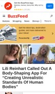 How bzfd.it looks like on a mobile device such as an iPhone.