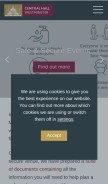 How c-h-w.com looks like on a mobile device such as an iPhone.