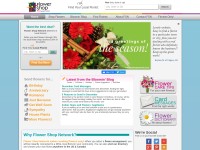 Desktop screenshot for flowershopnetwork.com