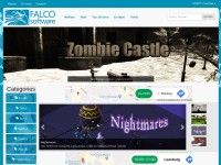 Desktop screenshot for falcoware.com
