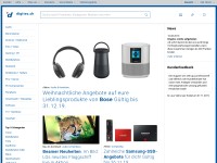 Desktop screenshot for digitec.ch