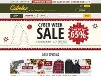 Desktop screenshot for cabelas.com