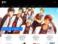 Desktop screenshot for kuroko-no-basket-shop.com