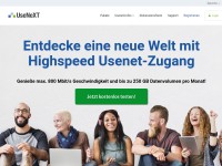 Desktop screenshot for usenext.de
