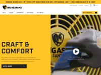 Desktop screenshot for bigassfans.com