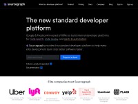Desktop screenshot for sourcegraph.com
