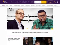 Desktop screenshot for thequint.com