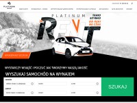 Desktop screenshot for wypozyczalniaszczecin.pl