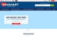Desktop screenshot for havahart.com