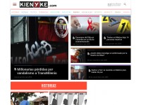 Desktop screenshot for kienyke.com