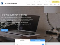 Desktop screenshot for cambiumnetworks.com