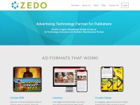 Desktop screenshot for zedo.net