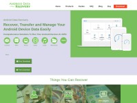 Desktop screenshot for androiddata-recovery.com
