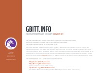 Desktop screenshot for gbitt.info
