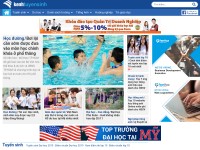 Desktop screenshot for kenhtuyensinh.vn