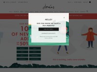 Desktop screenshot for joules.com