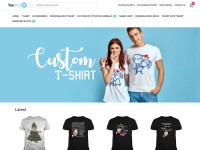 Desktop screenshot for teeshirt21.com