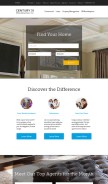 How c21bowman.com looks like on a mobile device such as an iPhone.